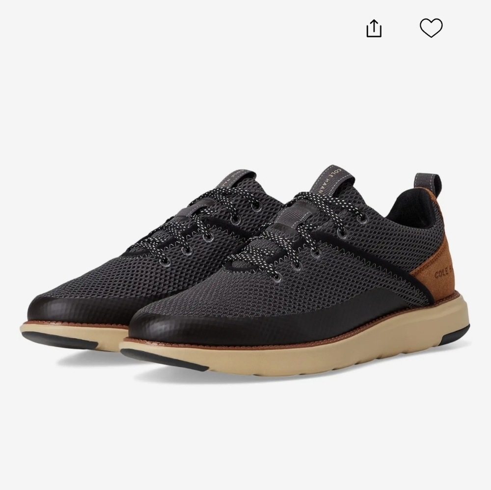 Cole Haan Grand Atlantic Sneaker Mens Dark Gray